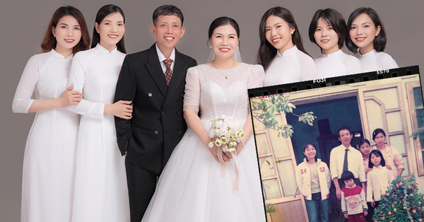 Family with 5 sisters and parents’ marriage