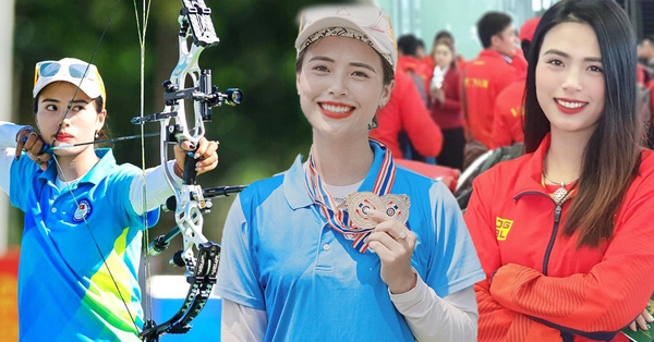 Female archer “pocketed” more than 100 medals, beautiful beauty like a hot girl makes many people fall in love