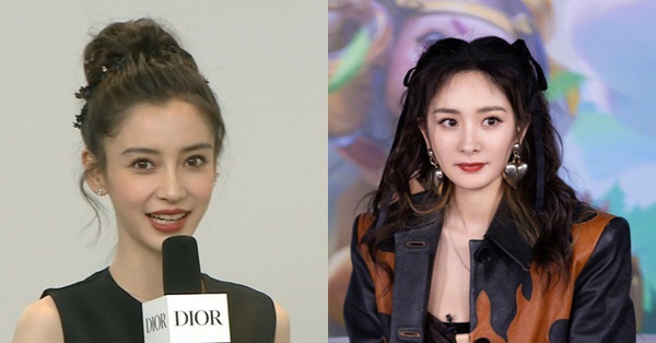 Trieu Le Dinh was just praised for her unedited beauty, Duong Mich and Angelababy also immediately “returned”