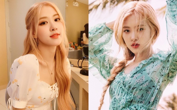 5 lovely summer hairstyles from Rosé (BLACKPINK)
