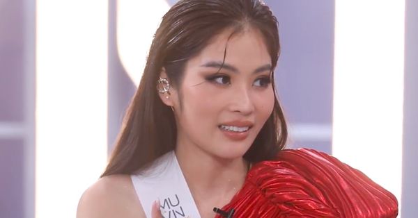 Nam Anh burst into tears at Miss Universe, revealing that her mother had been severely assaulted by her father