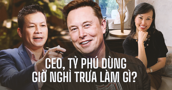 1 hr 30 min lunch break with normal people eating and sleeping, these familiar CEOs do things that money can’t buy