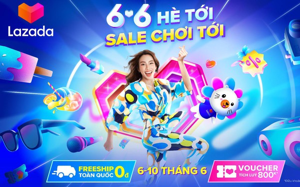It turns out that the brilliant summer is because of the… 6.6 Shopping Festival “Next Summer, Sale to Come” on Lazada, up the mood for a very hot summer party for all shopaholics