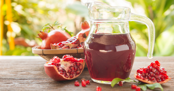 How to make pomegranate juice for skin