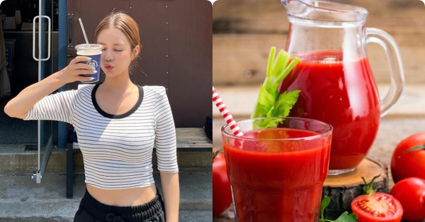 Detox drinks used on an empty stomach to help lose weight