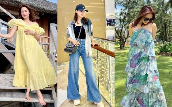 10 outfits đi du lịch đẹp mê của Hồng Diễm: Chị em ghim ngay để mặc đẹp suốt Hè