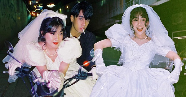 越南攝影師和一組靈感來自姻親的懷舊婚紗照