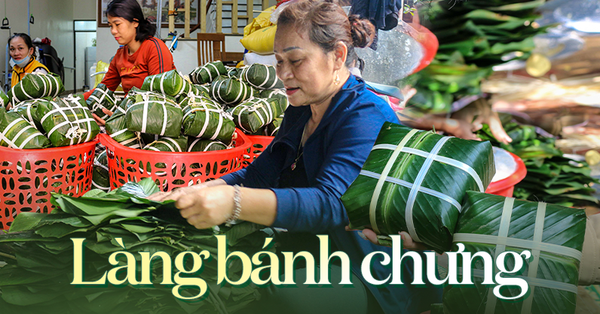 Làng bánh chưng Tranh Khúc tất bật vụ Tết, có gia đình truyền đời nhau qua 4 thế hệ