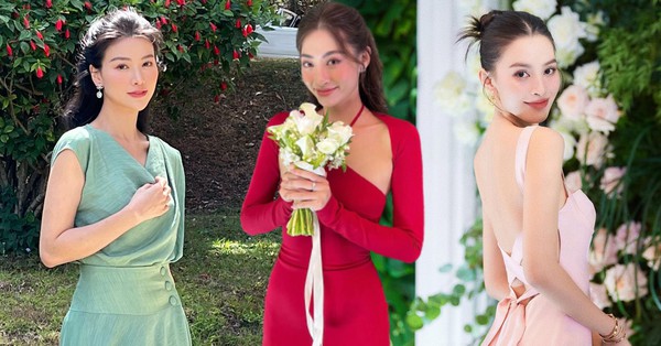Học hỏi sao Việt 5 kiểu tóc đơn giản khi đi dự tiệc cưới
