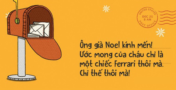 Những lá thư gửi ông già Noel của trẻ khiến người lớn không thể nhịn cười