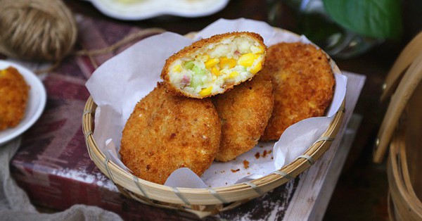 Làm bánh khoai cực dễ mà lại ngon cho bữa sáng thì cả ngày tươi vui đầy năng lượng