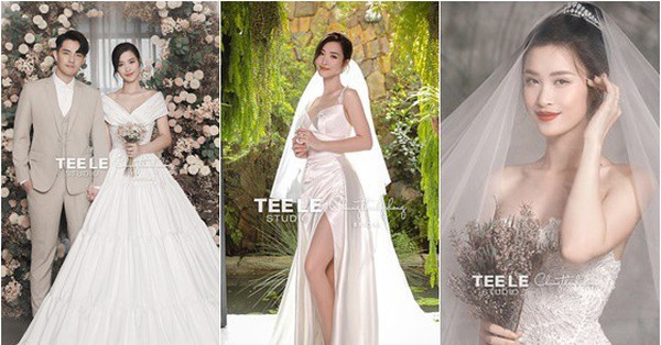 Yêu tận 10 năm mới cưới, Đông Nhi chơi lớn với 10 bộ váy, trong đó có thiết kế xẻ ngực, xẻ đùi cao tít tắp gợi cảm tột cùng