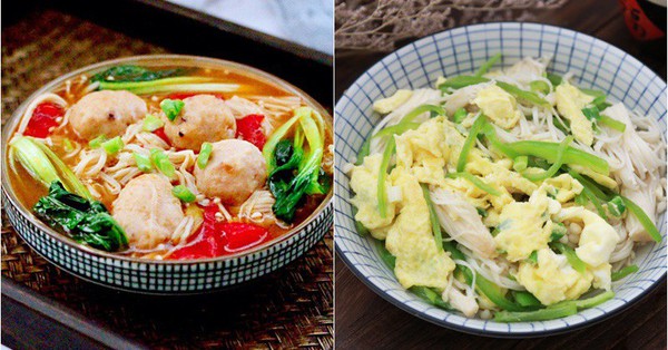 2 món ngon khó cưỡng từ nấm kim châm, làm cực nhanh mà ăn cơm chuẩn vô cùng
