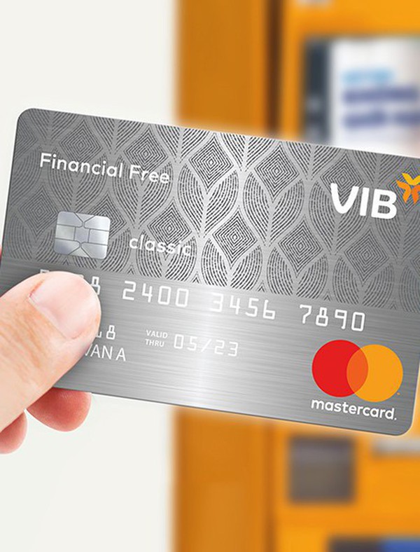 VIB Financial Free thẻ tín dụng rút tiền mặt không giới hạn