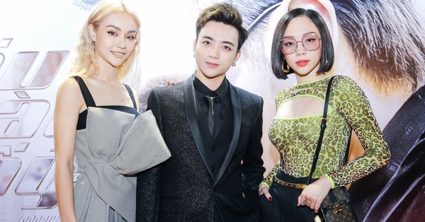 Tóc Tiên ăn diện cực ''hổ báo'' đến mừng Soobin Hoàng Sơn ra mắt MV gắn mác 16+ vì có cảnh nữ chính bị bạo hành