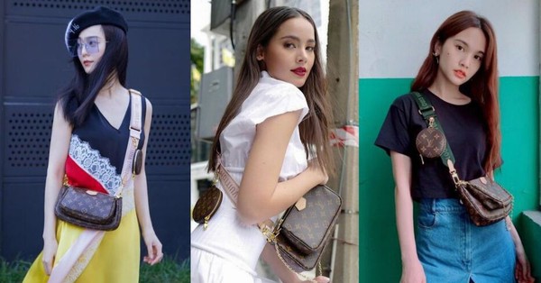 Mua 1 được hẳn 3 lại mix thế nào cũng đẹp, chẳng trách chiếc túi hiệu này được các sao nữ, fashionista khắp muôn nơi mê tít