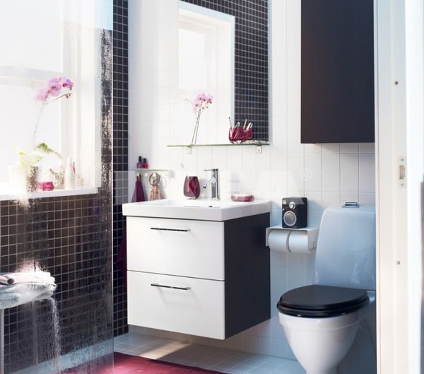Những thiết kế ph&ograve;ng tắm tiện dụng của IKEA 