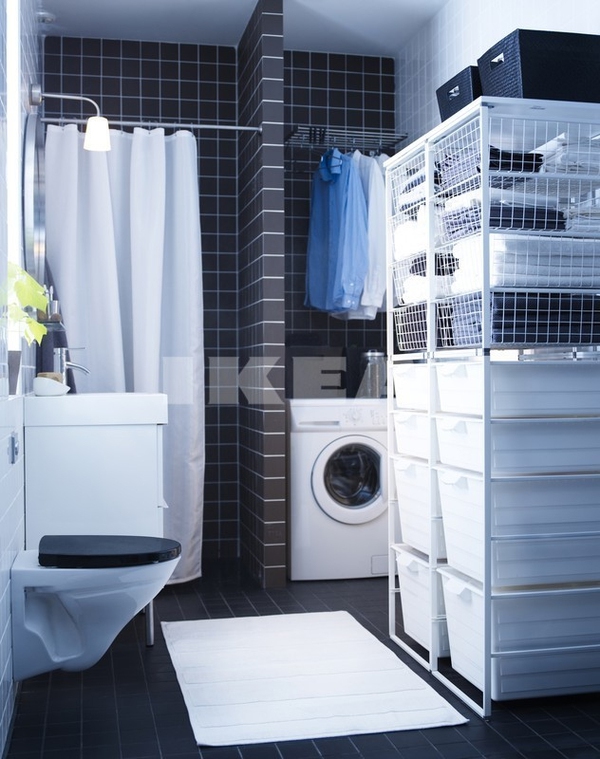 Những thiết kế ph&ograve;ng tắm tiện dụng của IKEA 
