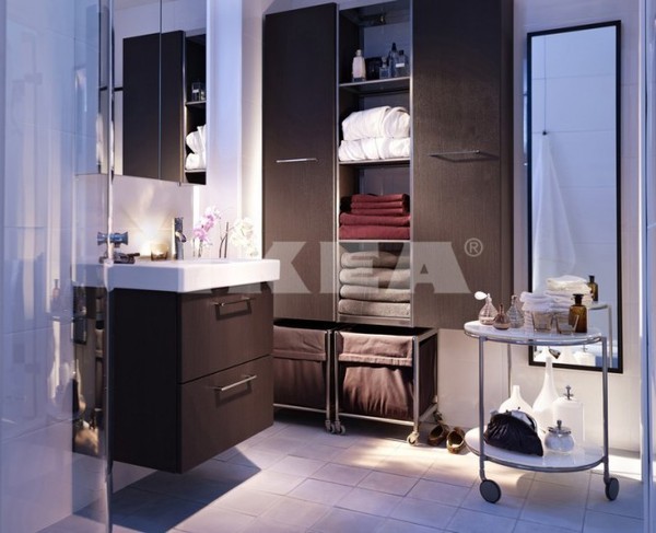 Những thiết kế ph&ograve;ng tắm tiện dụng của IKEA 