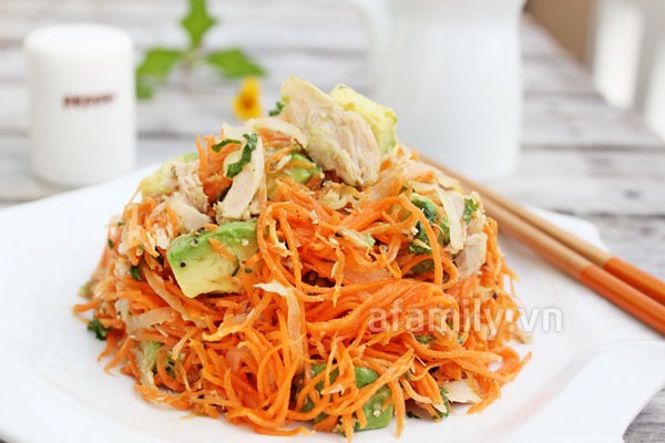 Salad cà rốt - làm cực nhanh ăn cực ngon 1