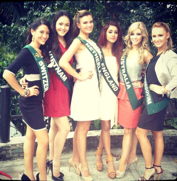 Công bố điểm số các vòng thử thách Miss Earth 2012 4