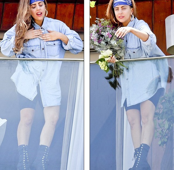 Lady Gaga che ngực bằng... quả dừa 8