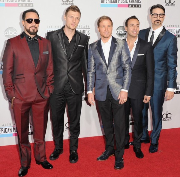Backstreet Boys bất ngờ xuất hiện trên thảm đỏ AMAs 1