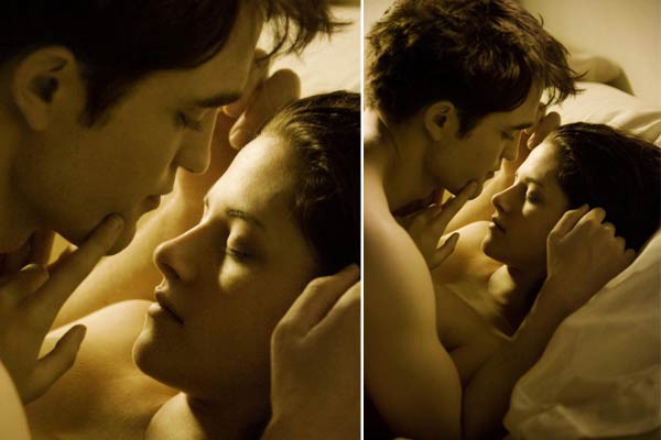 Robert Pattinson muốn quay lại nụ hôn đầu với Kristen 4