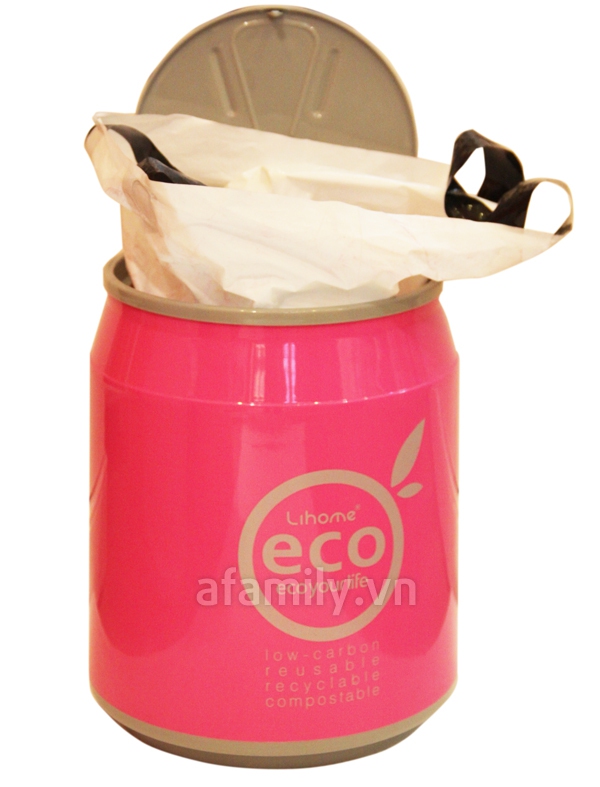 Mới lạ sản phẩm th&ugrave;ng r&aacute;c Eco h&igrave;nh lon bia 13