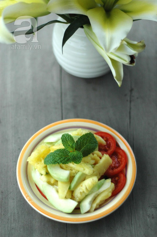 Salad dứa ổi