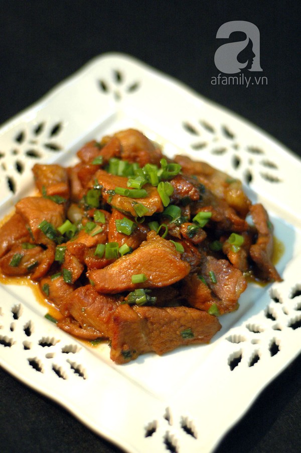 Thịt rang h&agrave;nh