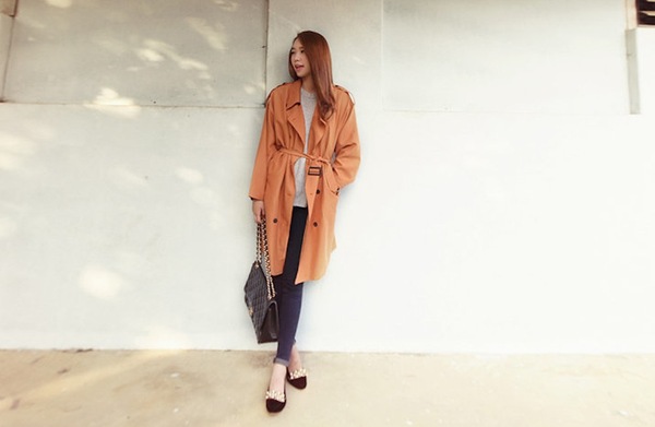 Biến hóa với áo trench coat ngày đông lạnh 23