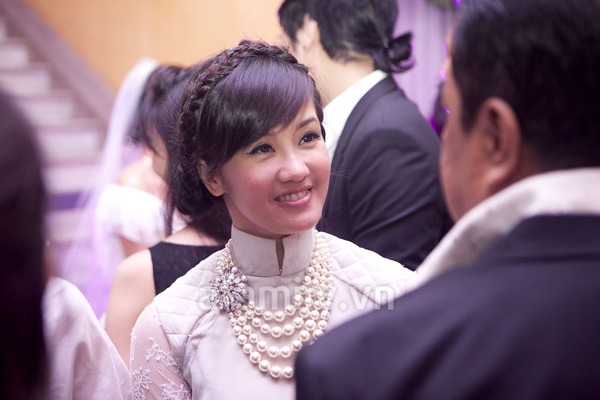 Đỗ Hải Yến rạng rỡ trong lễ cưới ở Hà Nội 7