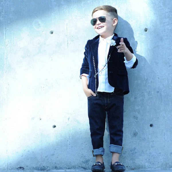 Alonso Mateo - cậu bé fashion icon đang gây 