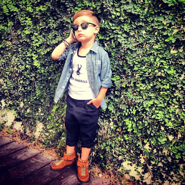 Alonso Mateo - cậu bé fashion icon đang gây 