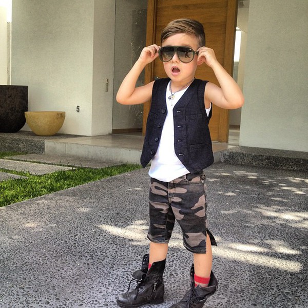 Alonso Mateo - cậu bé fashion icon đang gây 