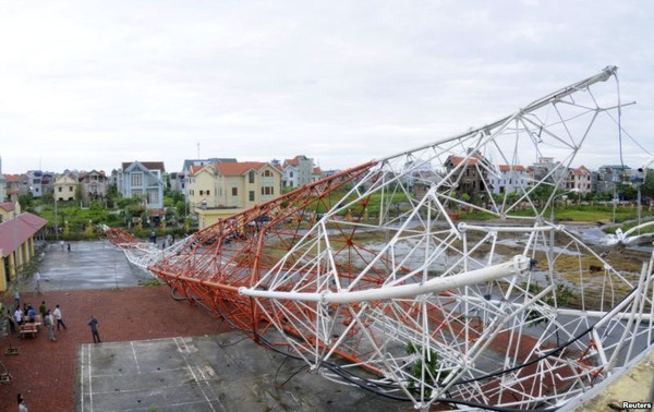 Chùm ảnh: Việt Nam sau bão Sơn Tinh lên báo nước ngoài 8