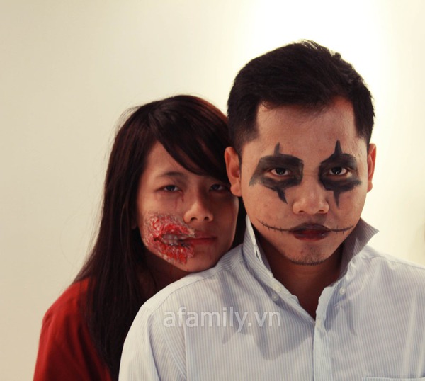 Công sở Sài thành chơi Halloween 