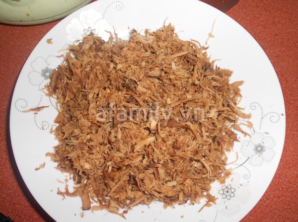 Ruốc nấm - Món ngon tự làm đang khiến chị em mê mẩn 4 Ruốc nấm - Món ngon tự làm đang khiến chị em mê mẩn 4