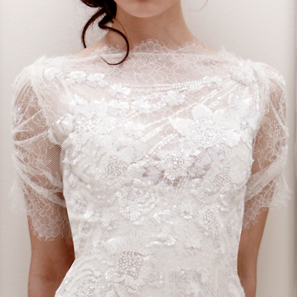 Ren nổi - sự quyến rũ ngọt ng&agrave;o của v&aacute;y cưới 2012/2013