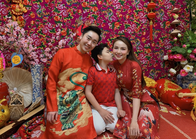 Hoa hậu Diễm Hương công khai chồng thứ 3 mới cưới, mối quan hệ con riêng với bố dượng thể hiện qua chi tiết này- Ảnh 4.