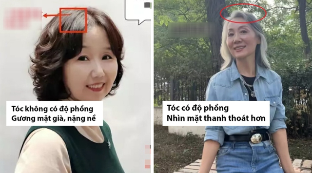 Với mái tóc bạc tự nhiên, phụ nữ trung niên nên uốn tóc, tạo độ phồng, nhìn sẽ trẻ và quý phái hơn - Ảnh 3.