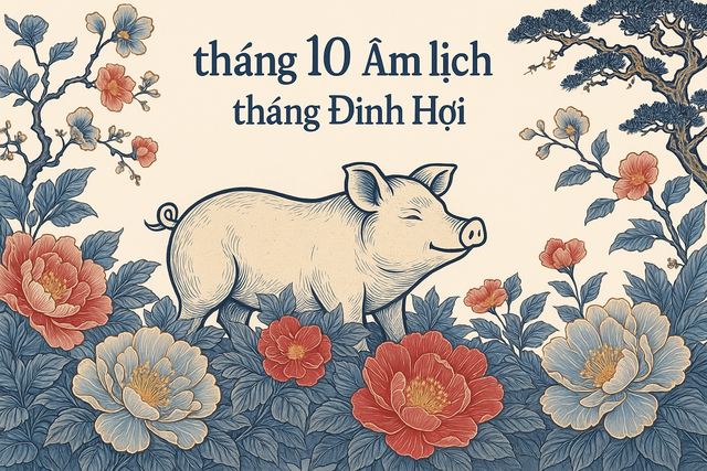Tại sao tháng 10 Âm lịch (Đinh Hợi) năm 2025 dễ có Tại sao tháng 10 Âm lịch (Đinh Hợi) năm 2025 dễ có