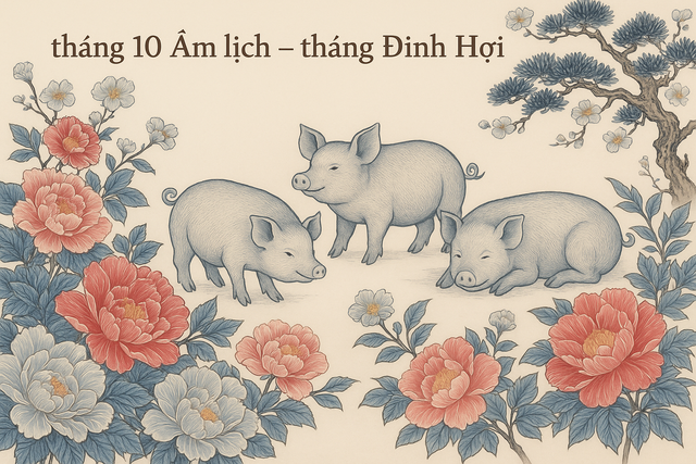 Tại sao tháng 10 Âm lịch (Đinh Hợi) năm 2025 dễ có