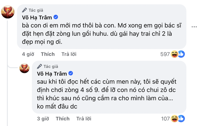 Võ Hạ Trâm kể chuyện mơ thấy 