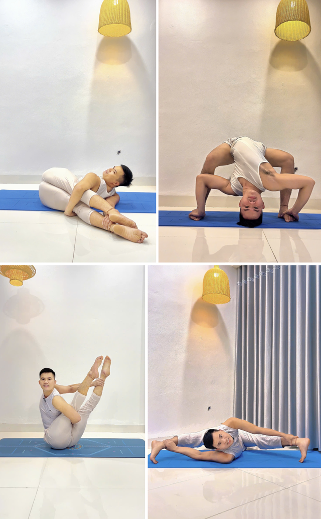 Pose dáng đỉnh đến mức chị em nhìn còn tị, thầy giáo Yoga hot nhất MXH tiết lộ: Yoga không đơn thuần là giãn cơ, uốn dẻo! - Ảnh 1.