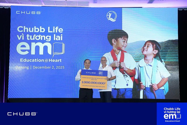 "Chubb Life – Vì Tương Lai Em" san sẻ với trẻ em khó khăn và chịu ảnh hưởng bởi bão lũ - Ảnh 1.