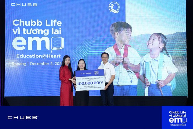 "Chubb Life – Vì Tương Lai Em" san sẻ với trẻ em khó khăn và chịu ảnh hưởng bởi bão lũ - Ảnh 2.