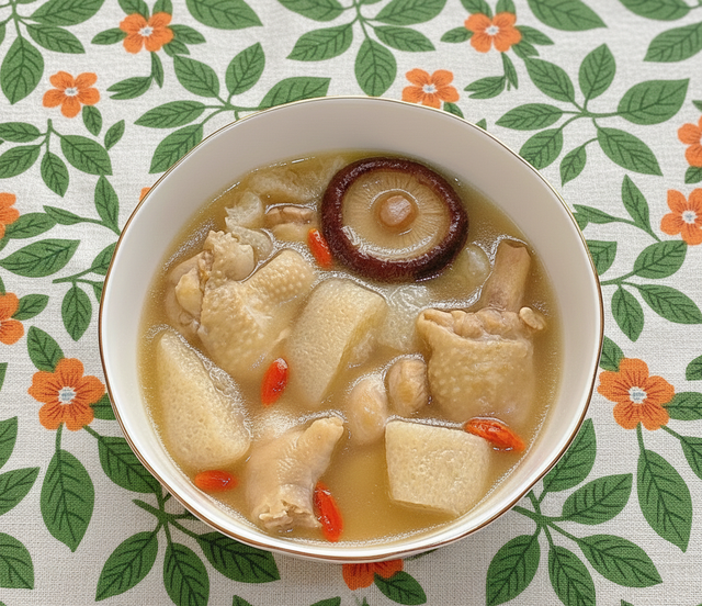 Nồi canh gà hầm nấm: Món ăn ngon tăng cường sức đề kháng cho cả nhà - Ảnh 4. Nồi canh gà hầm nấm: Món ăn ngon tăng cường sức đề kháng cho cả nhà - Ảnh 4.