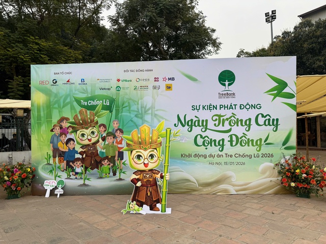 Phát động “Ngày trồng cây cộng đồng 2026” và khởi động Đề án “Tre chống lũ”: Khi doanh nghiệp cùng vì môi trường và cộng đồng - Ảnh 1.